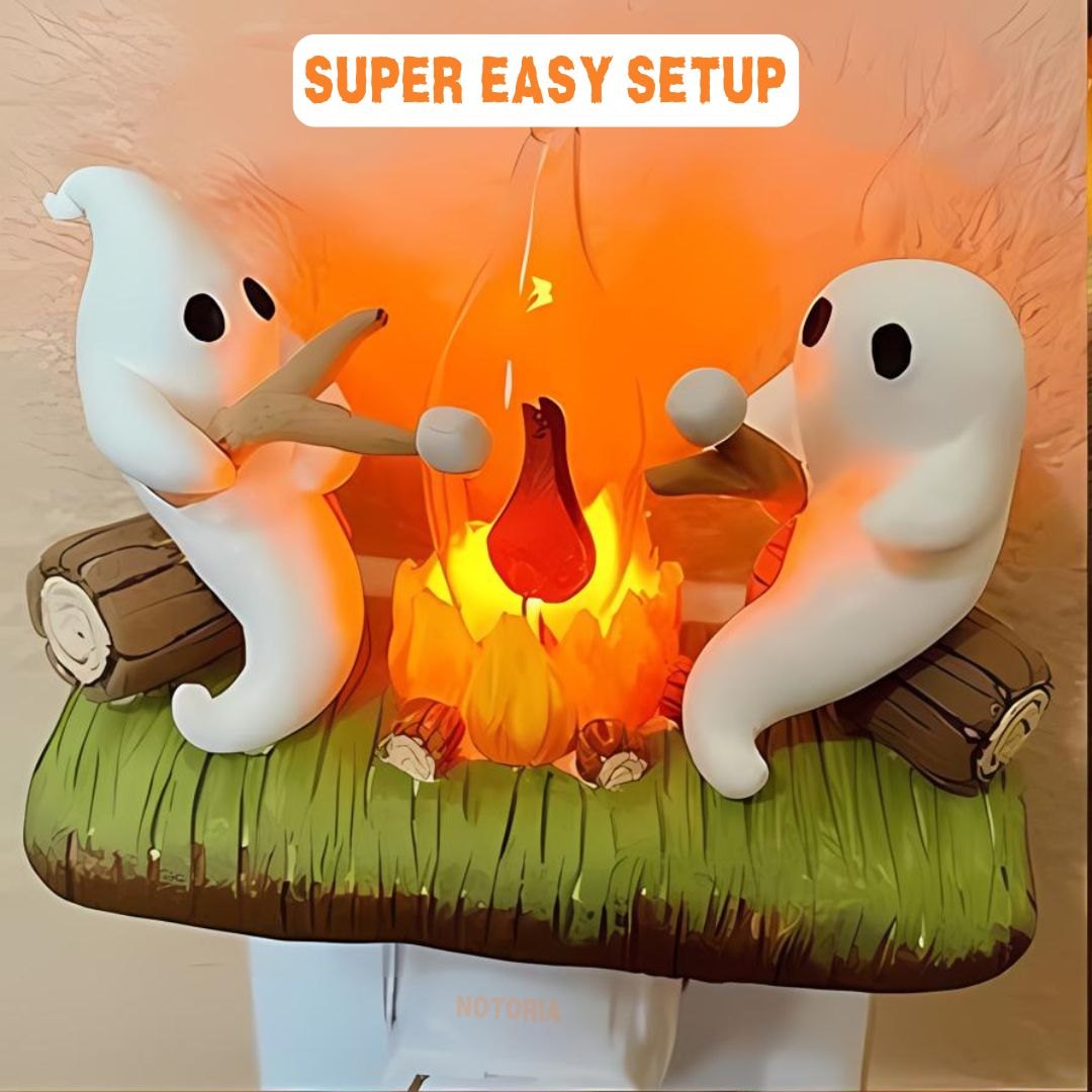 Halloween Ghost Bonfire Night Light™
